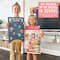 Hadley Designs 11" x 17" Boho Preschool Educational Laminated Posters for Toddlers Set